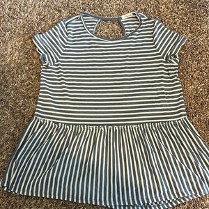 Cotton Bleu Top